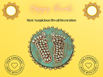 ROUND BROCADE LAXMI CHARAN