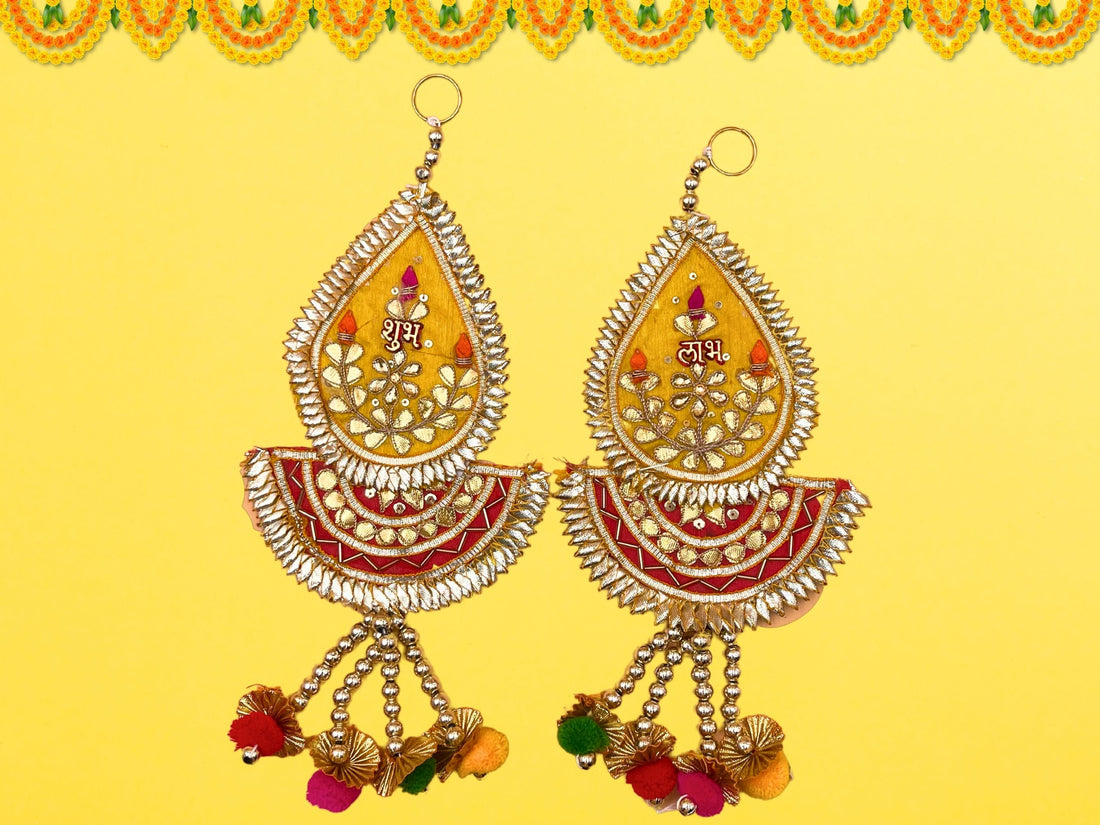 DIYA-SHAPED SHUBH LABH GIFT SET