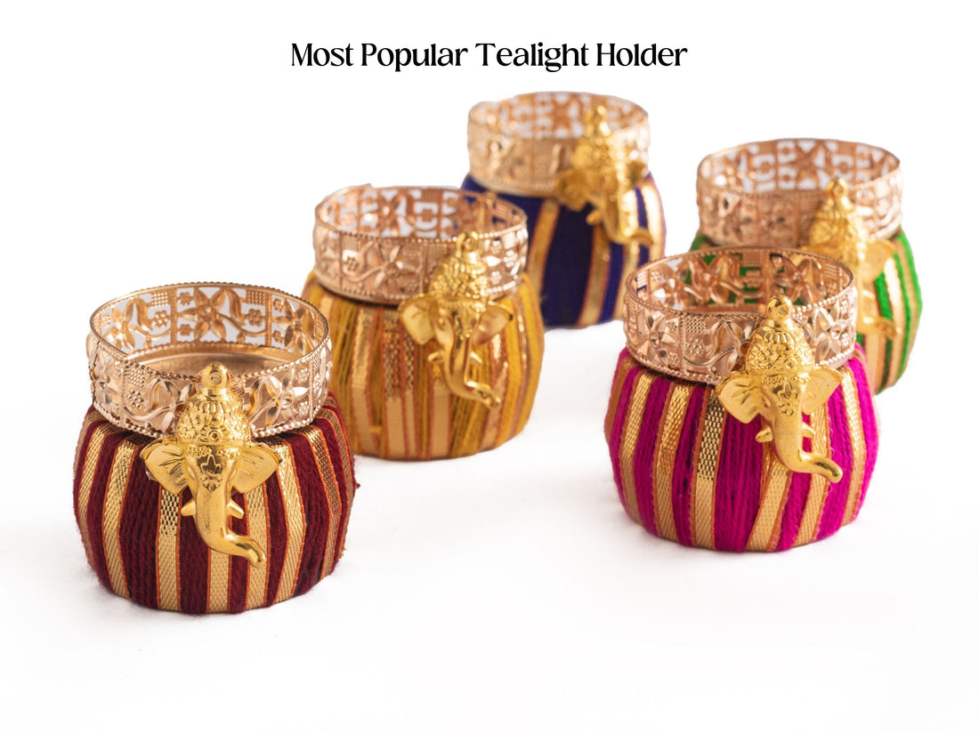 DRUM TEALIGHT HOLDER (SET OF 2)