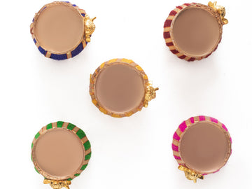 DRUM TEALIGHT HOLDER (SET OF 2)