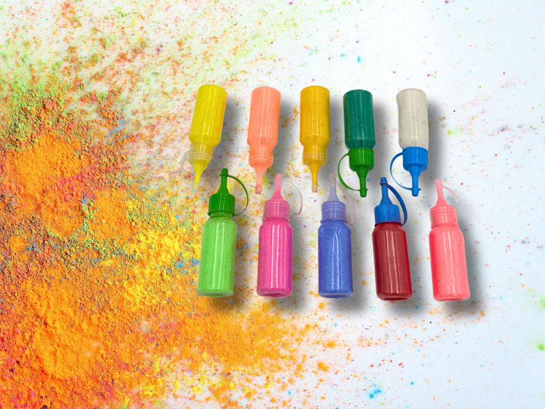 RANGOLI COLORS 100 PCS X 1 CTN 10PC SET