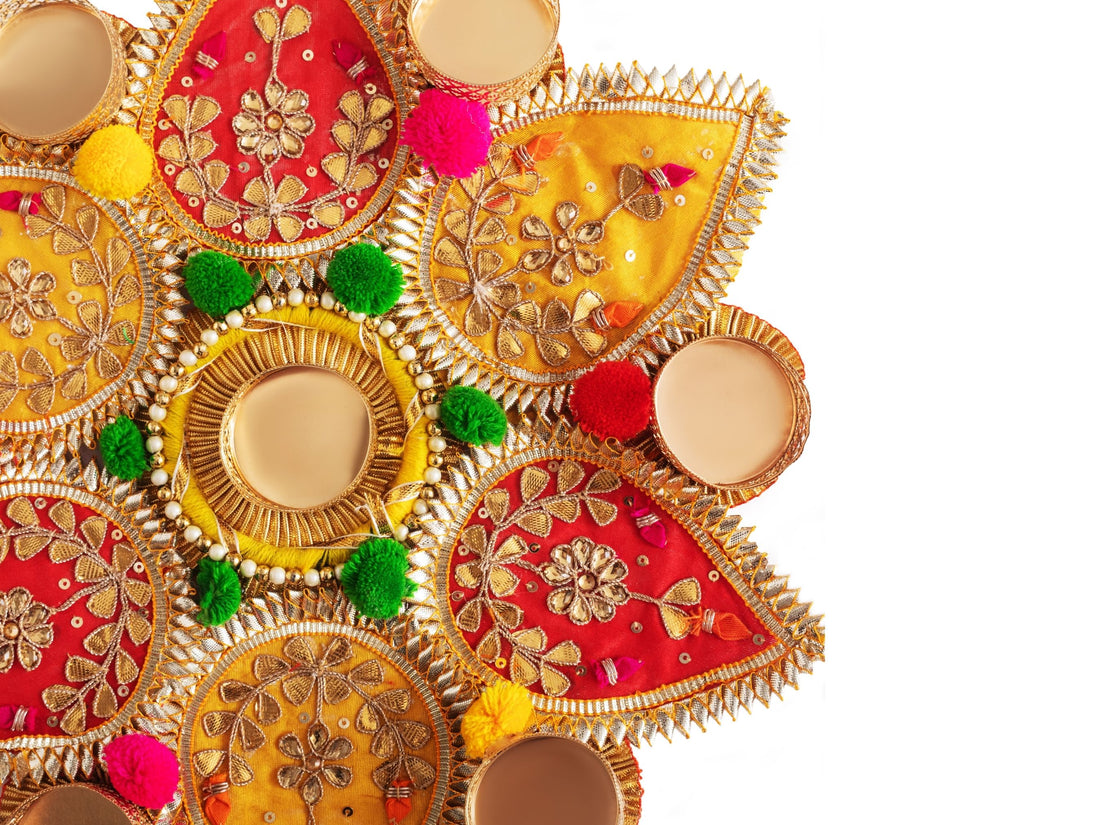 GOTA PATI FLOWER RANGOLI