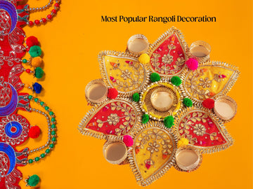 GOTA PATI FLOWER RANGOLI